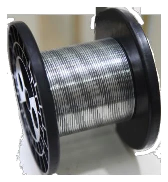 Segmented round-flat PV ribbon